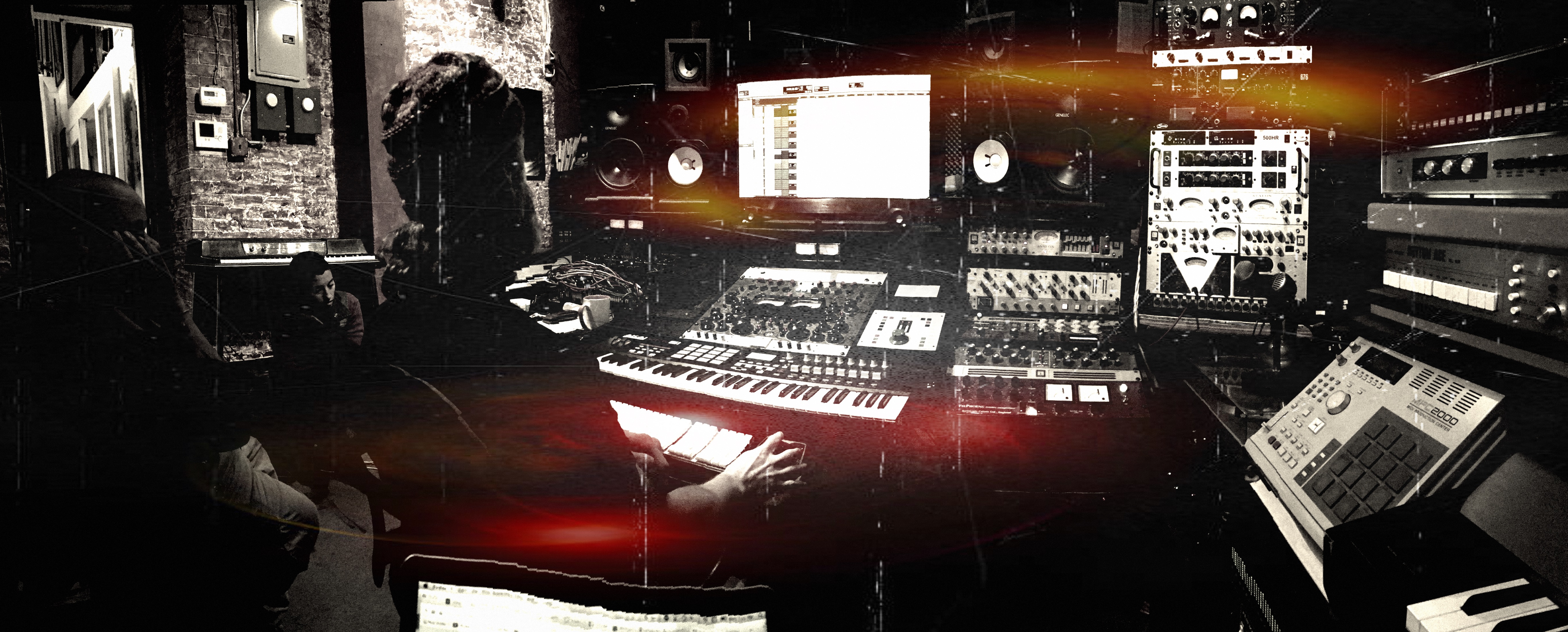 mixing studio